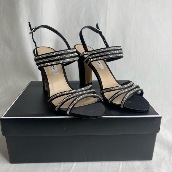 Women Nina black Shandra High Heel sandal - Picture 2 of 10